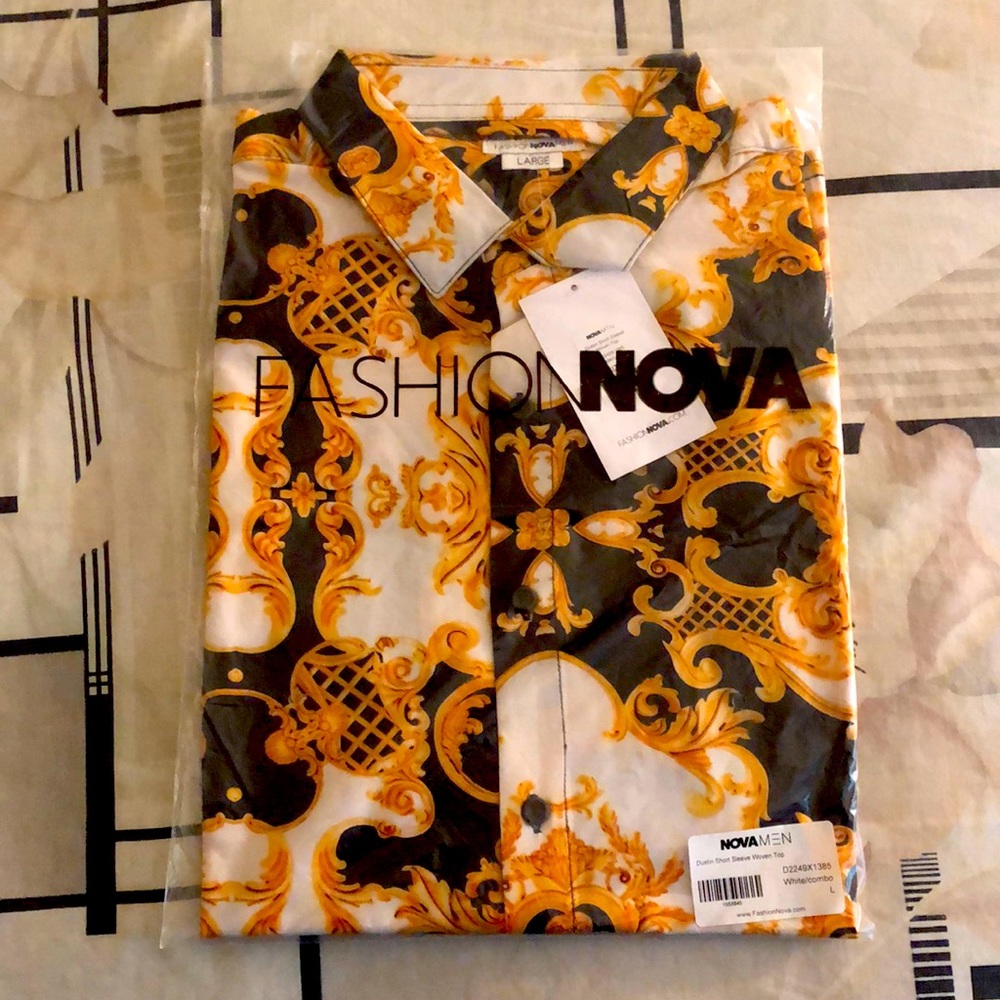 Nice comfortable Dustin short sleeve shirt straight from fashion nova men